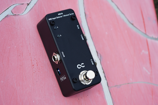 インプットセレクターとABボックスの二刀流!One Control Minimal Series MIDI Input Selector