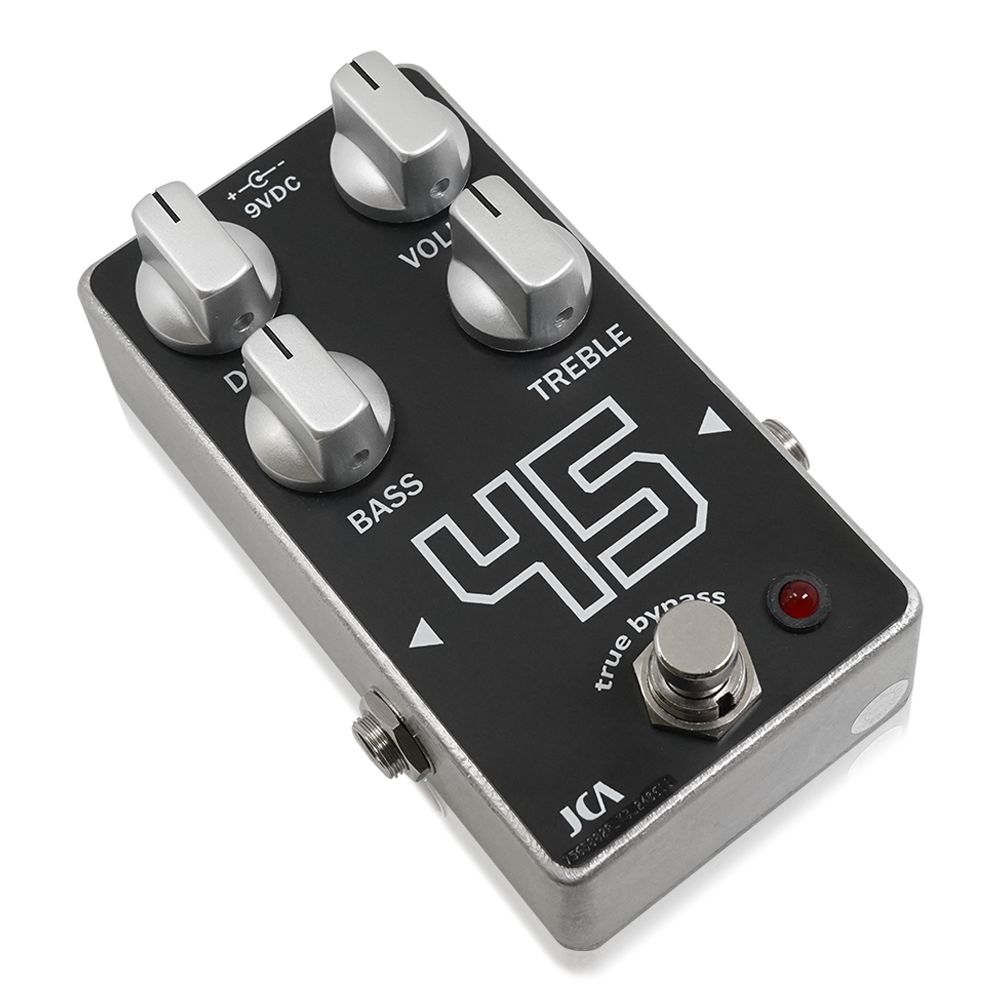 JCA Pedals - 45 PEDAL | オーバードライブ ギター エフェクター