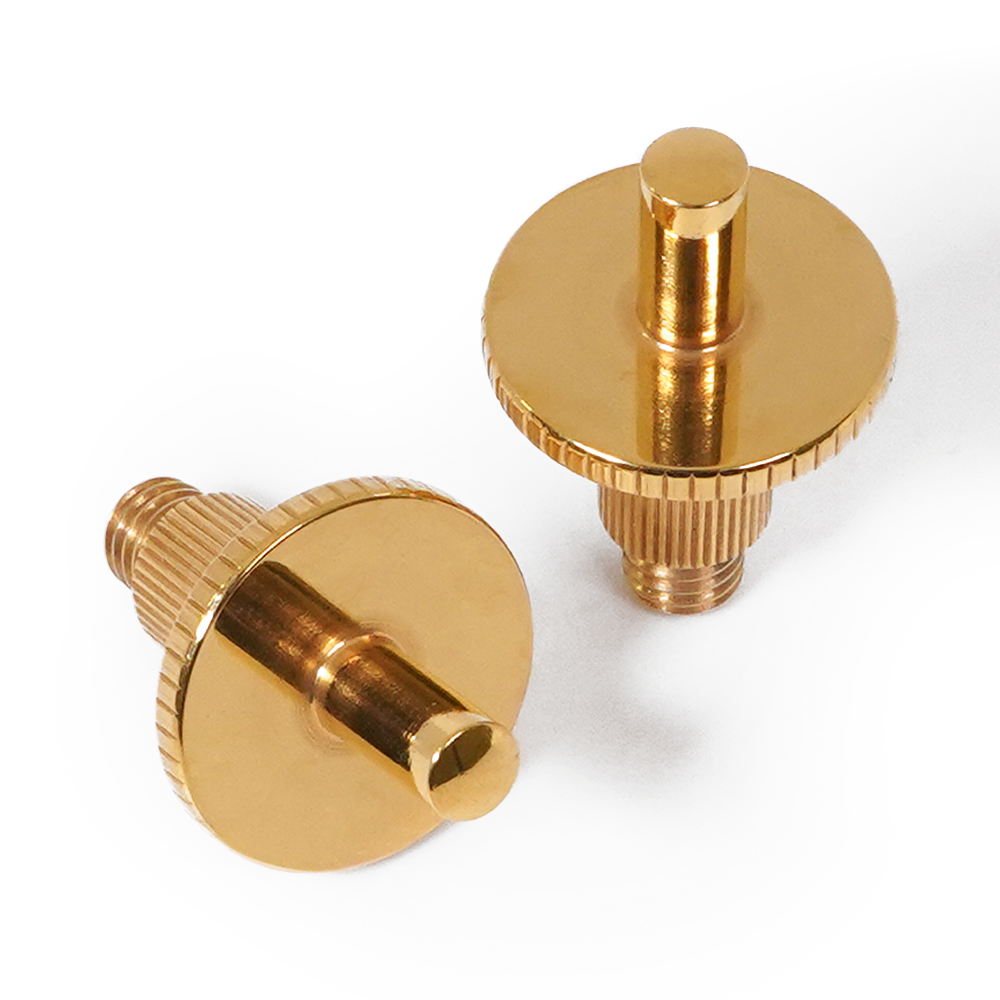 【お取り寄せ/代引不可】ABM - ABM2545G ナッシュビル用 スタッド/アンカーセット ゴールド(インチ規格)【ゆうパケット対応可能】