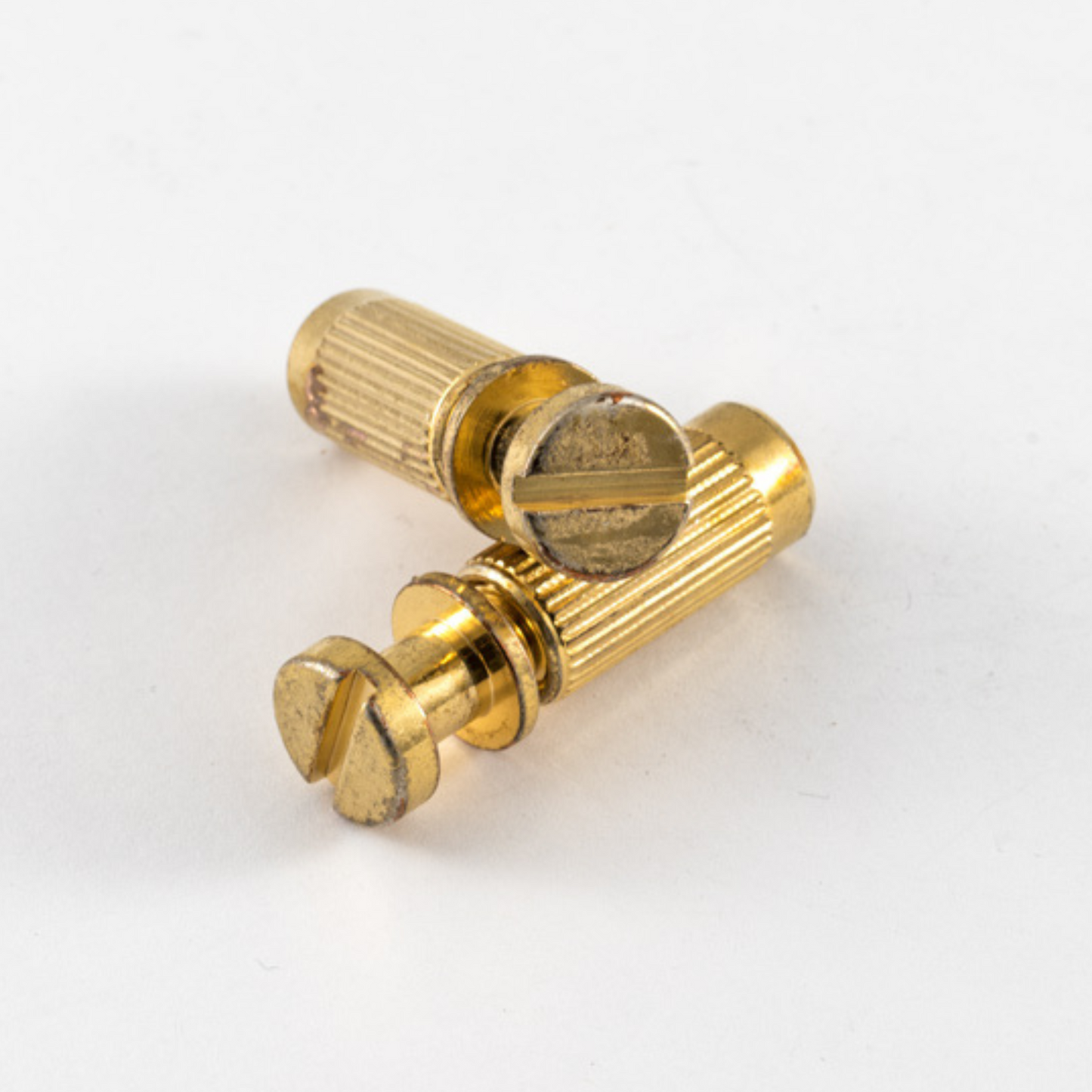 ABM/ABM302516Gaged ストップテイルピース用スタッド/アンカーセット ゴールドエイジド加工(インチ規格)【ゆうパケット対応可能】