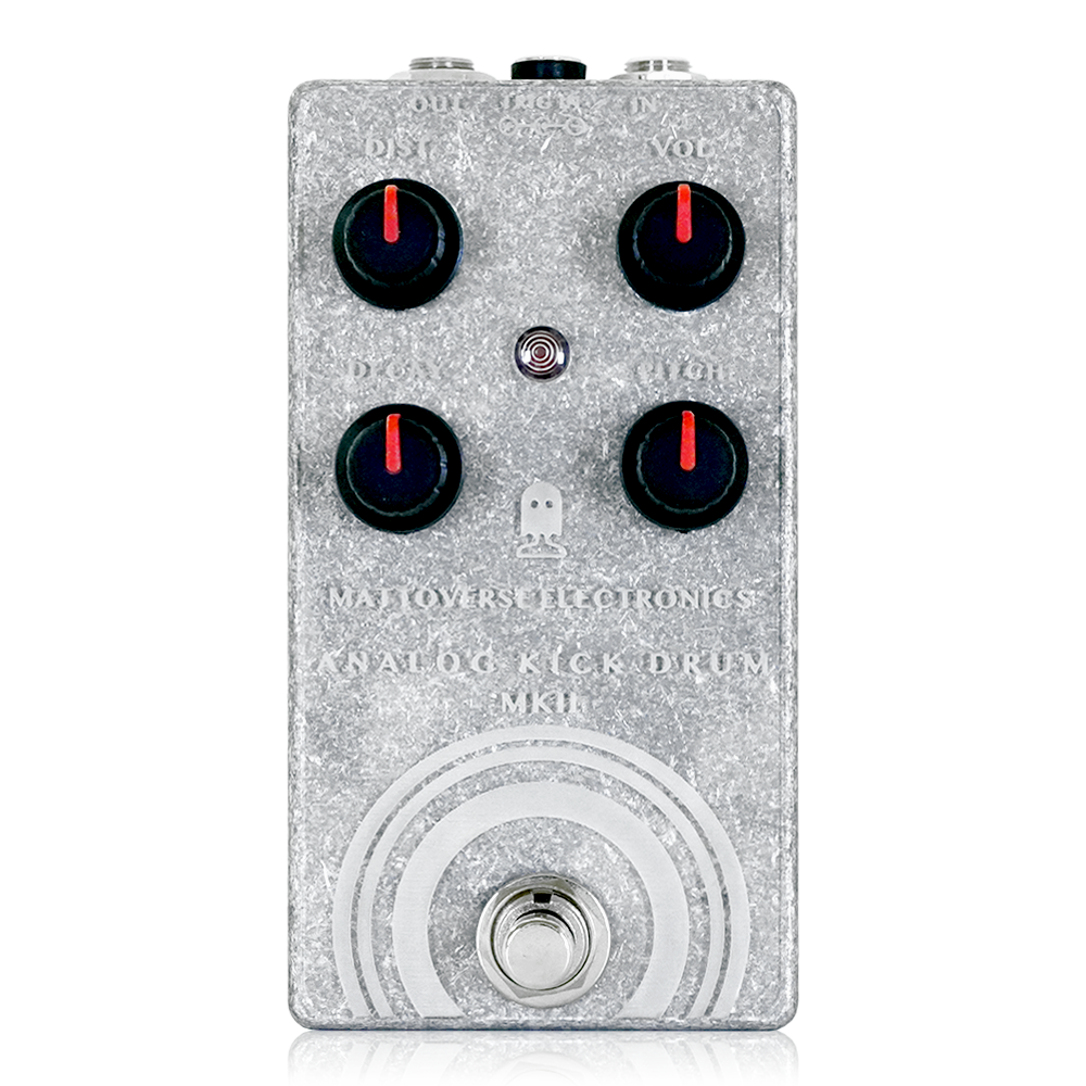 Mattoverse Electronics - Analog Kick Drum MkII Clear Acrylic Faceplate | エフェクター