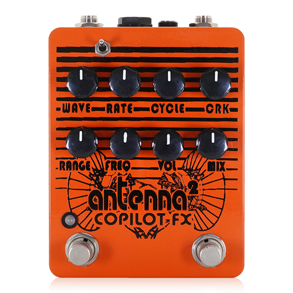 Copilot FX - Antenna 2 8knob Version | リングモジュレーター ノイズ ギター エフェクター