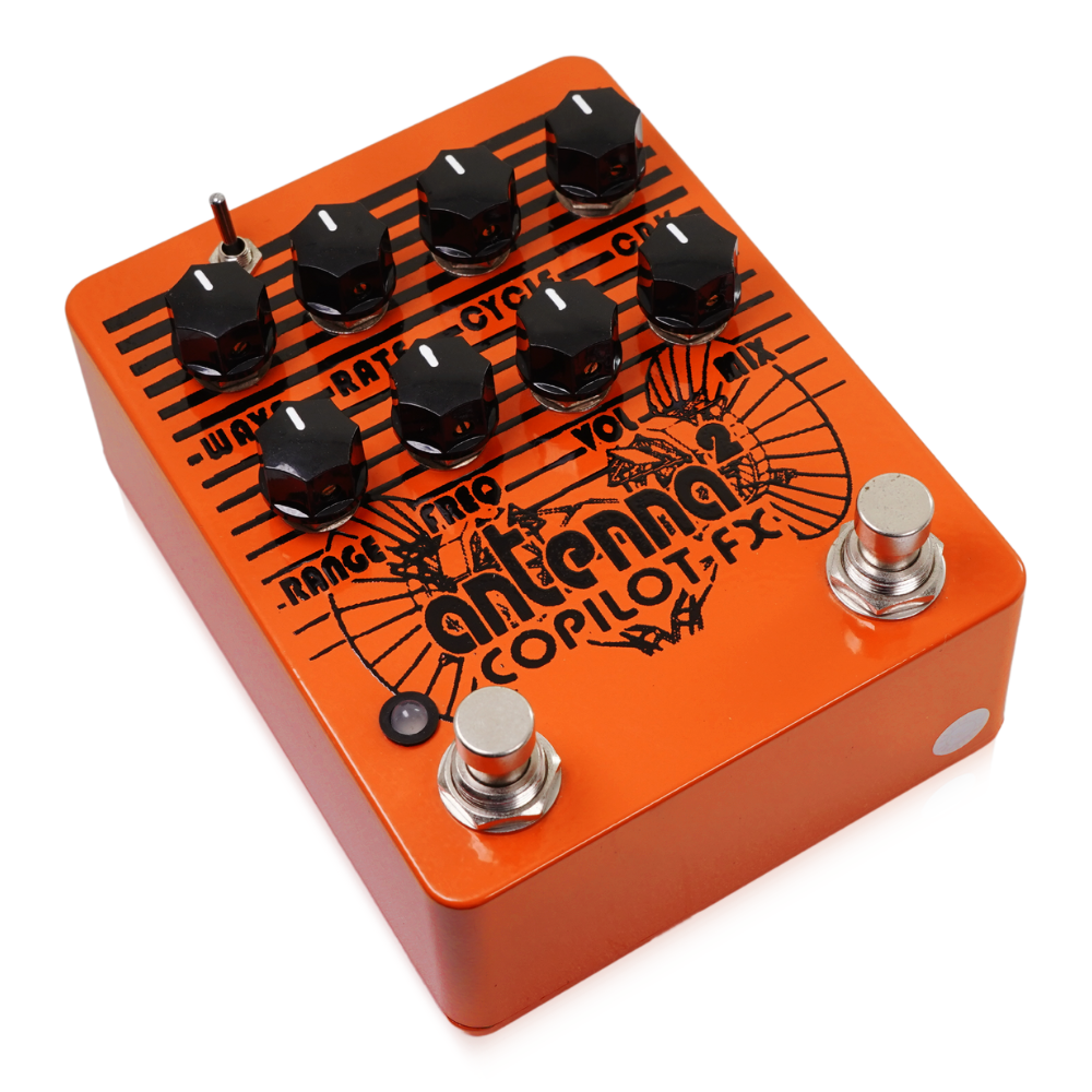 Copilot FX - Antenna 2 8knob Version | リングモジュレーター ノイズ ギター エフェクター