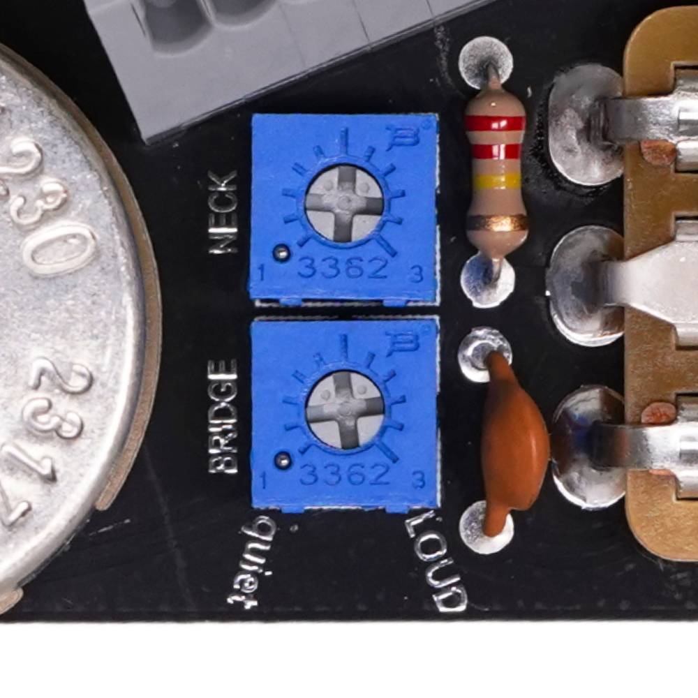 ObsidianWire - Custom HH for Strat '6-Way' Gen2 | ギターパーツ ピックアップ 配線済みハーネス