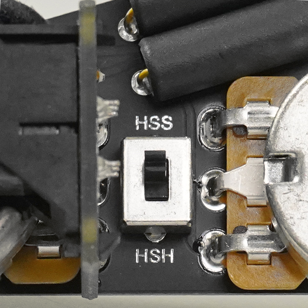 【90時間限定 10%OFF!】ObsidianWire - CUSTOM HSS / HSH FOR STRAT GEN2 ‘7 Way’ | ギターパーツ ピックアップ 配線済みハーネス