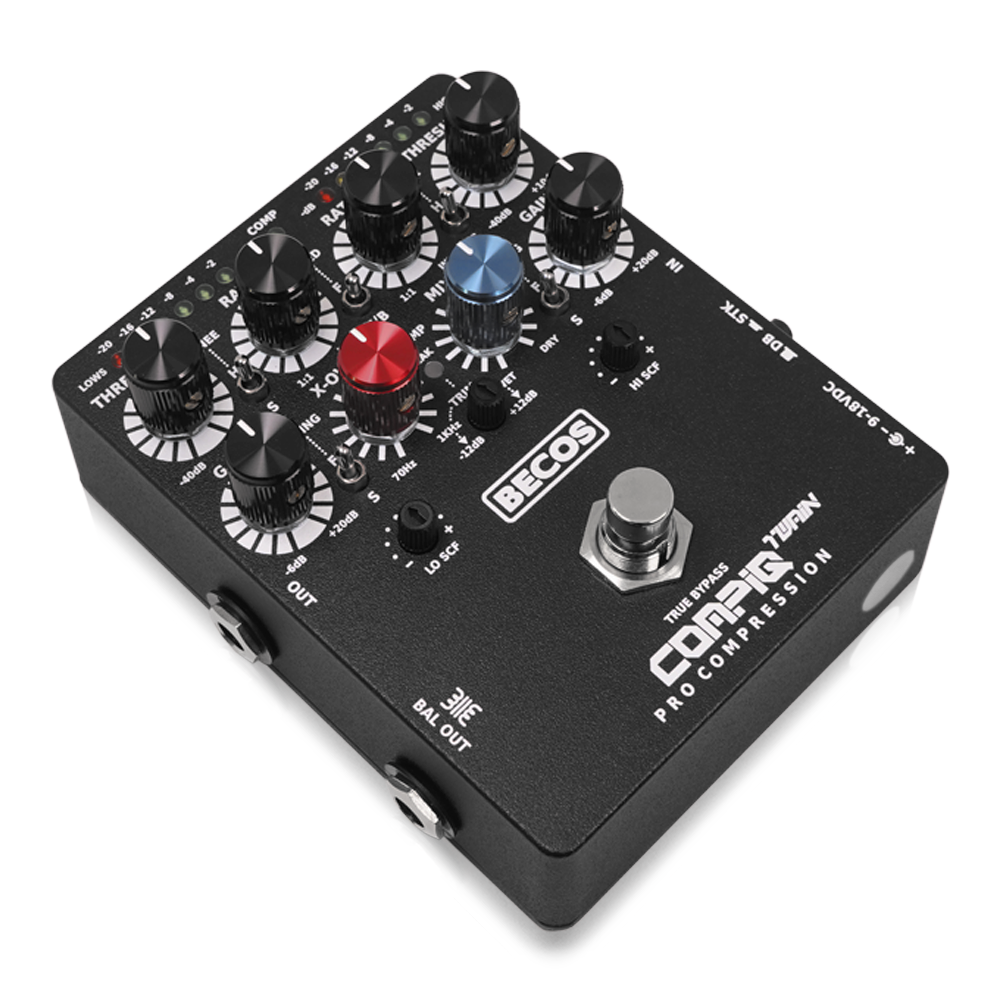 BECOS - CompIQ TWAIN Pro MK2 with DITOS | コンプレッサー ギター エフェクター