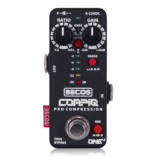 BECOS - CompIQ MINI ONE | ミニサイズの多機能スタジオクオリティコンプレッサー