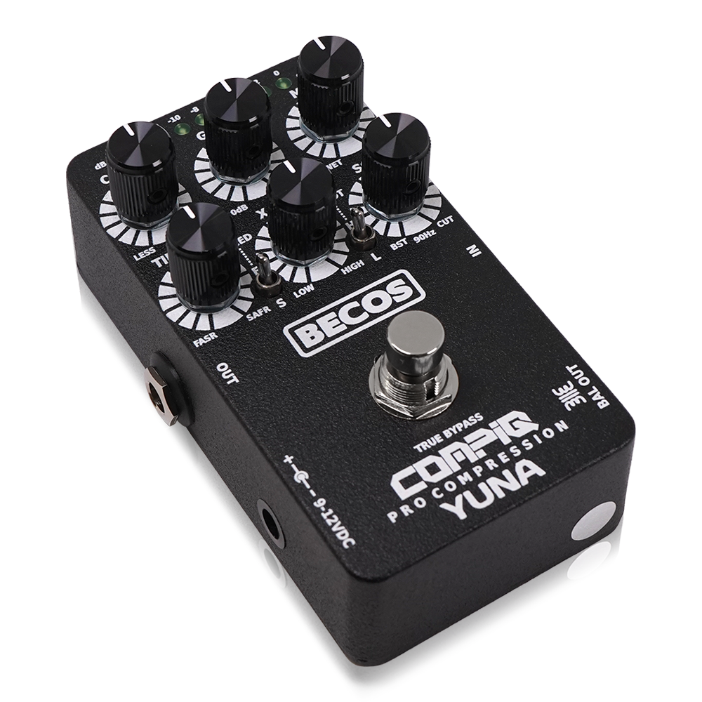 BECOS - CompIQ YUNA Pro Compressor | コンプレッサー ギター エフェクター