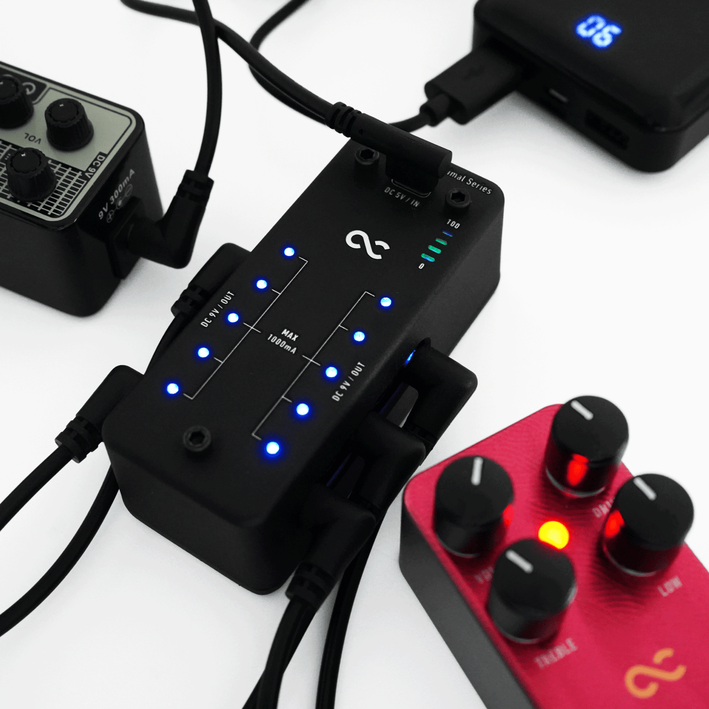 One Control Minimal Series DC Porter MKII / パワーサプライ モバイルバッテリー用パワーサプライ ミニペダル