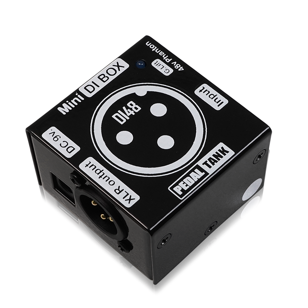 Pedal Tank DI48 : Mini Active DI Box / アクティブDIボックス エフェクター ミニペダル