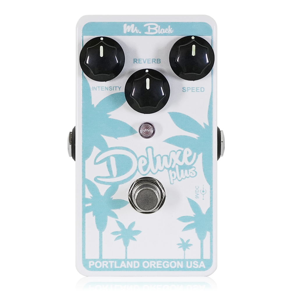 Mr. Black - DeluxePlus | リバーブ トレモロ ギター エフェクター Mr. Black - DeluxePlus | リバーブ トレモロ ギター エフェクター