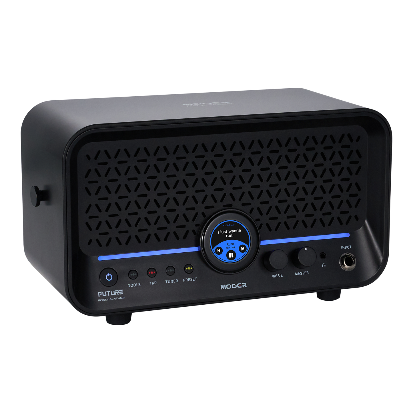 【今だけOTGケーブル付属】Mooer - F15i Li | コンボアンプ ギター アンプ タッチスクリーン搭載 15Wステレオ(7.5W+7.5W)出力 デスクトップアンプ スピーカー
