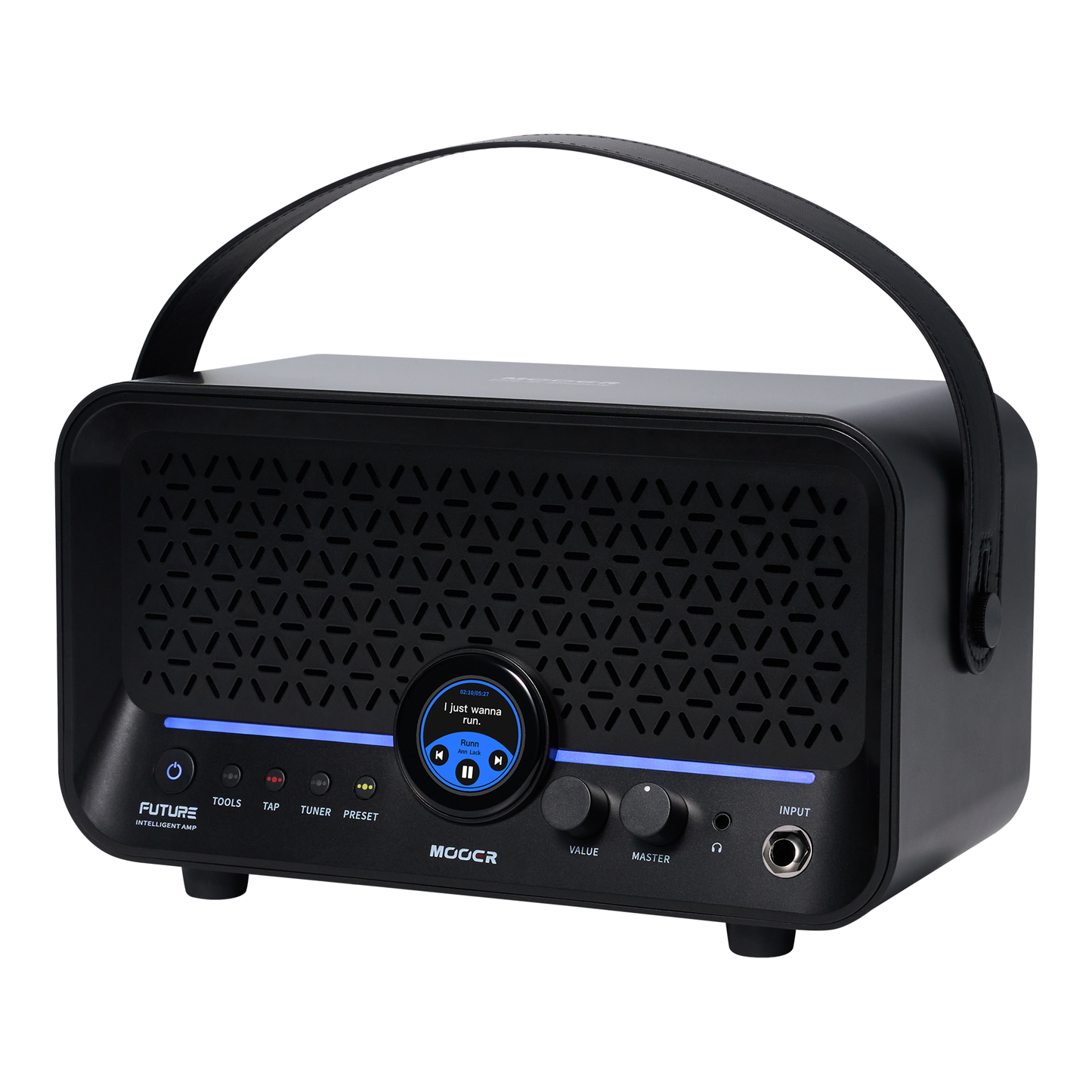 【今だけOTGケーブル付属】Mooer - F15i Li | コンボアンプ ギター アンプ タッチスクリーン搭載 15Wステレオ(7.5W+7.5W)出力 デスクトップアンプ スピーカー