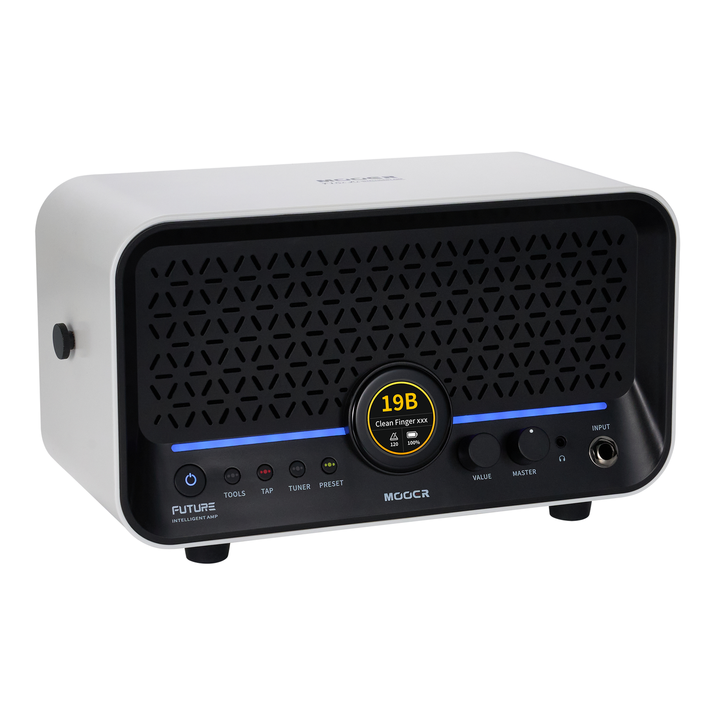 【今だけOTGケーブル付属】Mooer - F15i Li | コンボアンプ ギター アンプ タッチスクリーン搭載 15Wステレオ(7.5W+7.5W)出力 デスクトップアンプ スピーカー