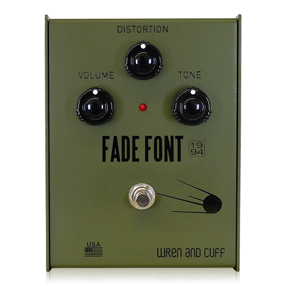 Wren and Cuff FADE FONT / ファズ ロシアンマフ ギター エフェクター