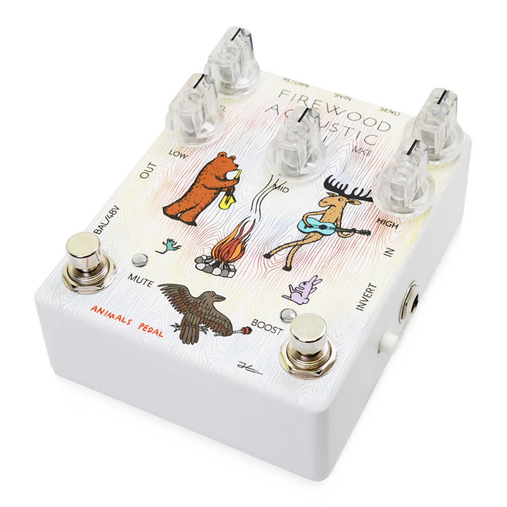 Animals Pedal - Firewood Acoustic D.I. MKII | DI アコースティックギター エフェクター