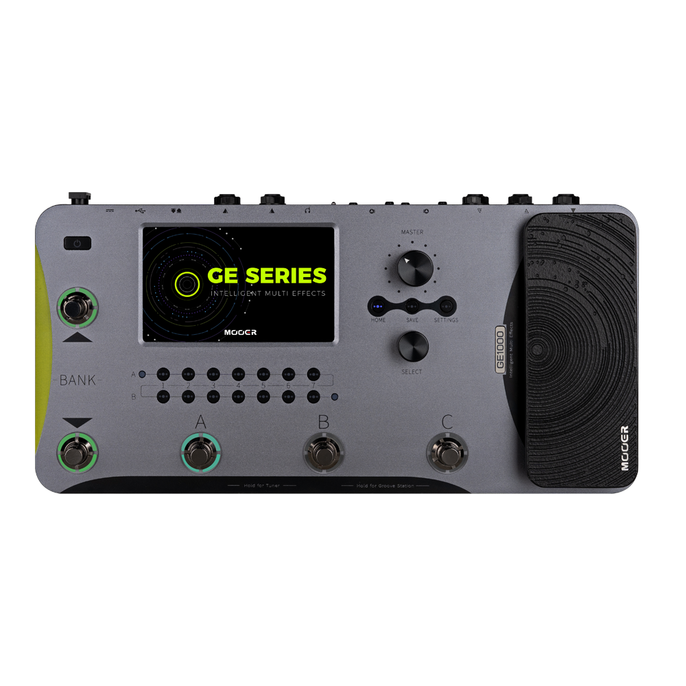 Mooer - GE1000 | マルチエフェクター タッチパネル AIイコライザー内蔵 ギター エフェクター