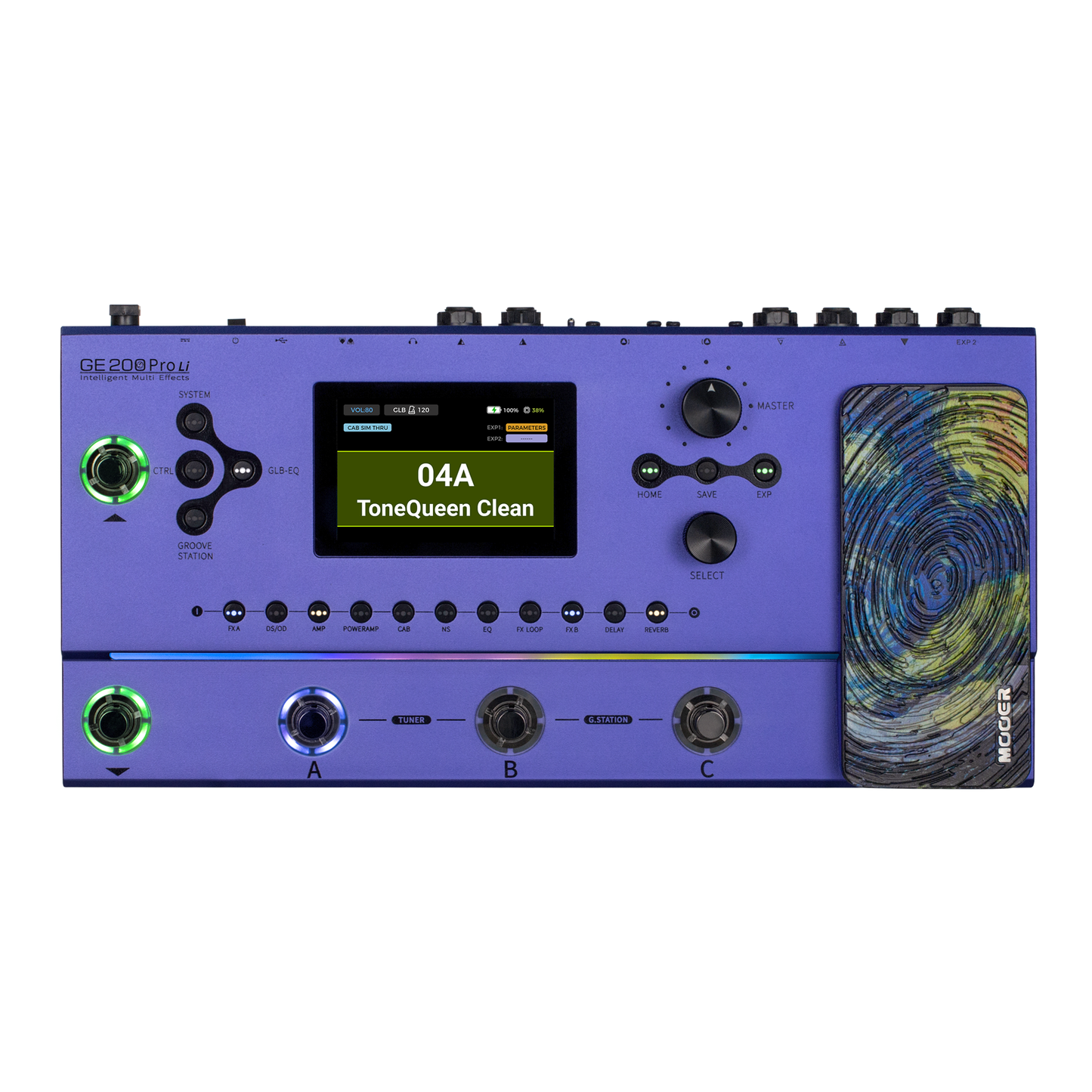 Mooer GE200 Pro Li / マルチエフェクター ギター エフェクター