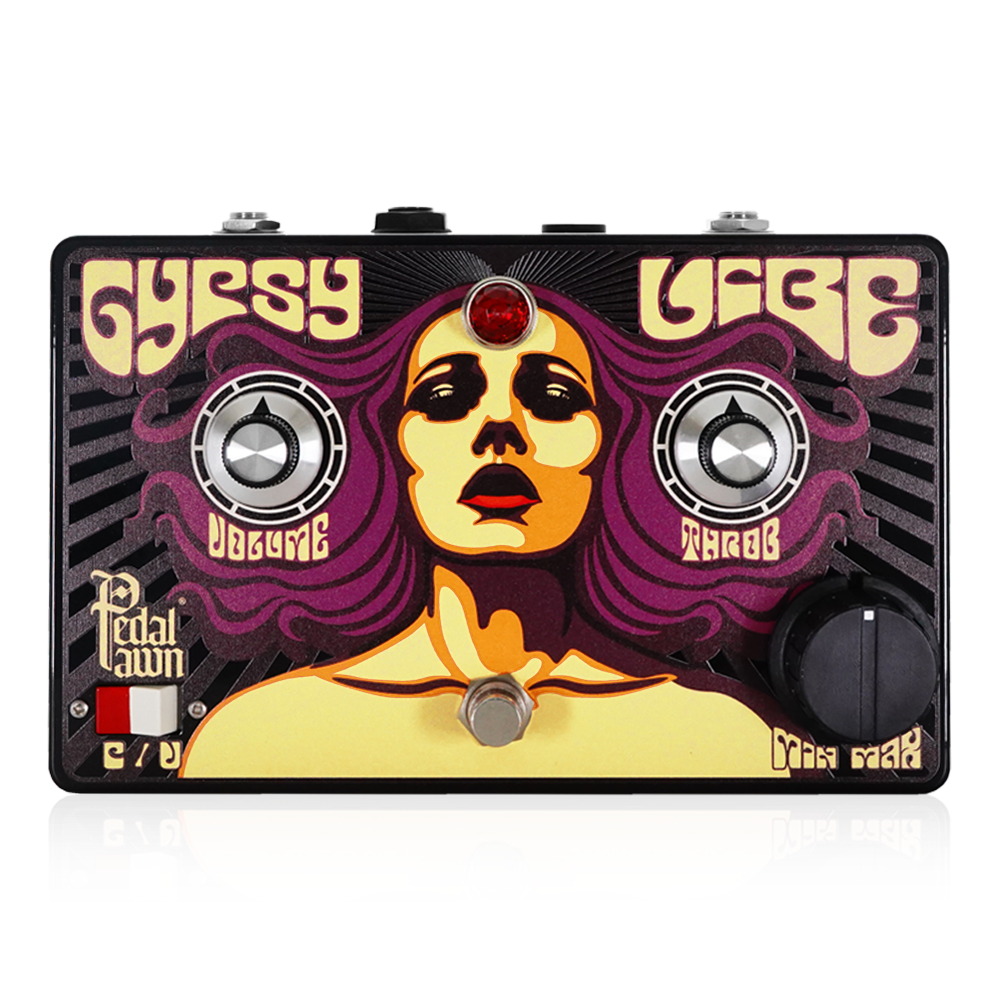Pedal Pawn GYPSY VIBE V2 (18Vアダプター付属) / ユニヴァイブ コーラス ヴィブラート ギター エフェクター