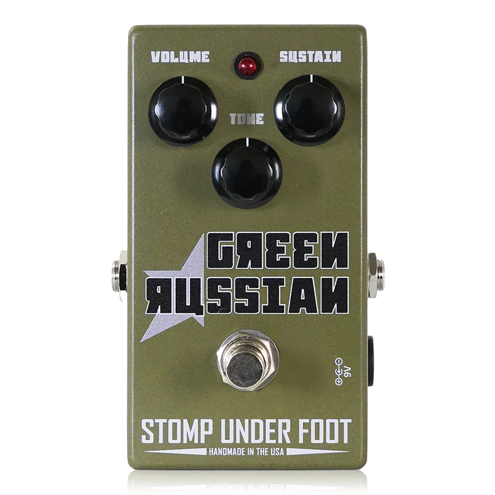 Stomp Under Foot Green Russian / ファズ ベース エフェクター
