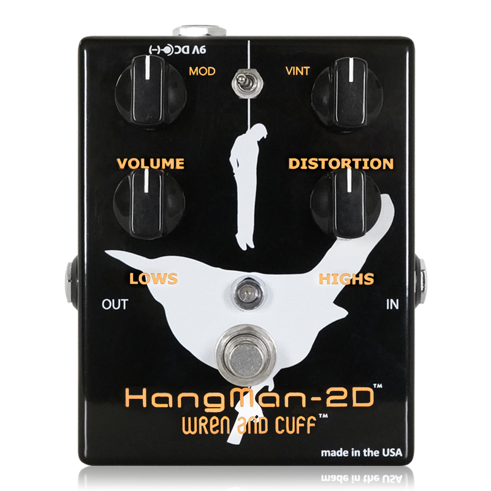 Wren and Cuff Hangman 2D / ディストーション ギター エフェクター
