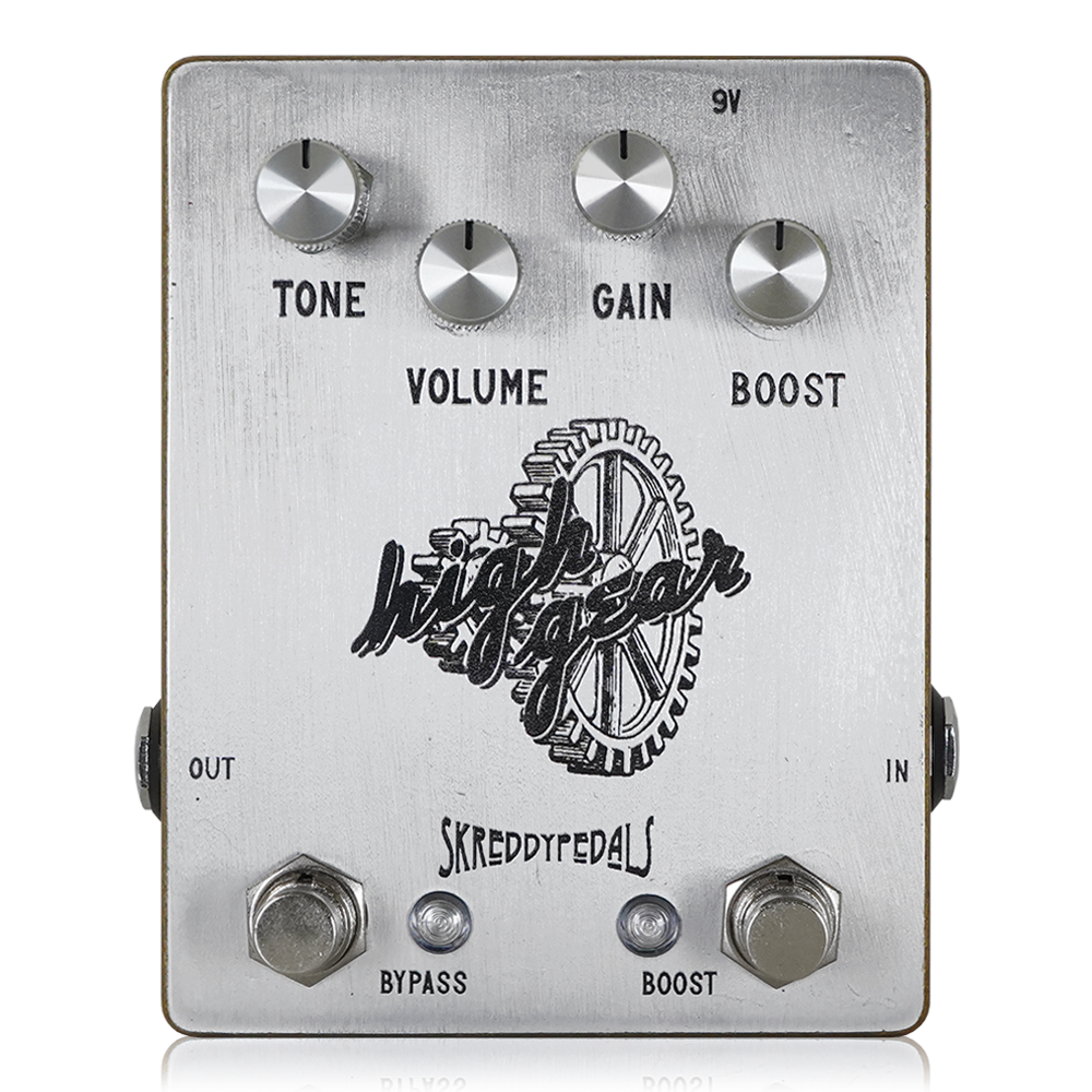 Skreddy Pedals High Gear / オーバードライブ ギター エフェクター