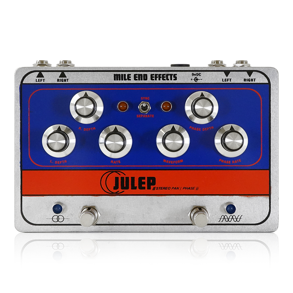 Mile End Effects - JULEP | フェイザー トレモロ ギター エフェクター