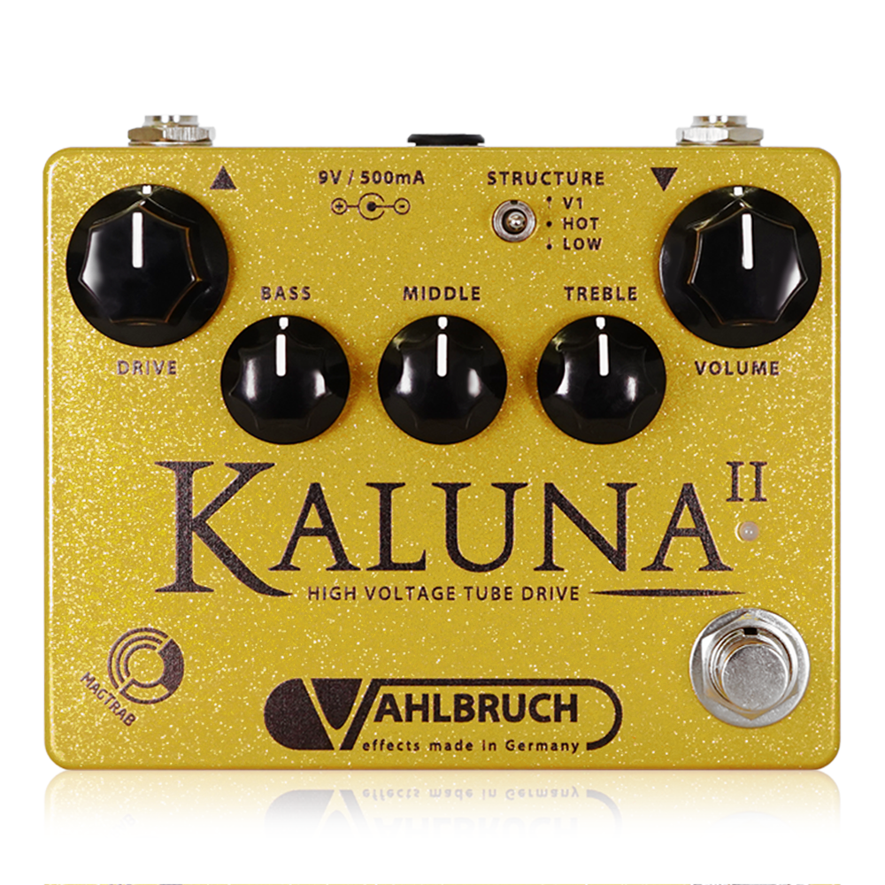 VAHLBRUCH KALUNA II / オーバードライブ ECC83 / 12AX7真空管内蔵 ギター エフェクター