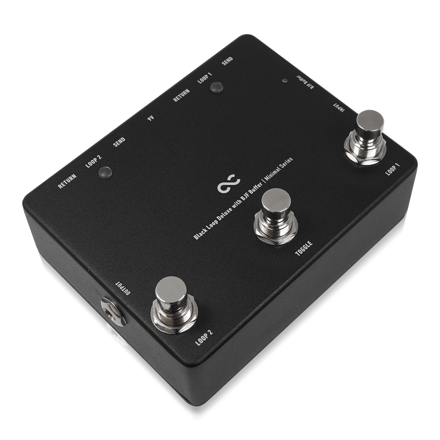 One Control - Minimal Series Black Loop Deluxe with BJF Buffer | 2ループ スイッチャー