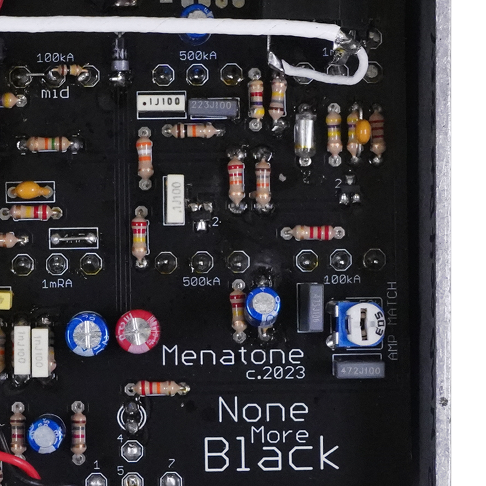 Menatone - None More Black | ハイゲイン ディストーション ギター エフェクター