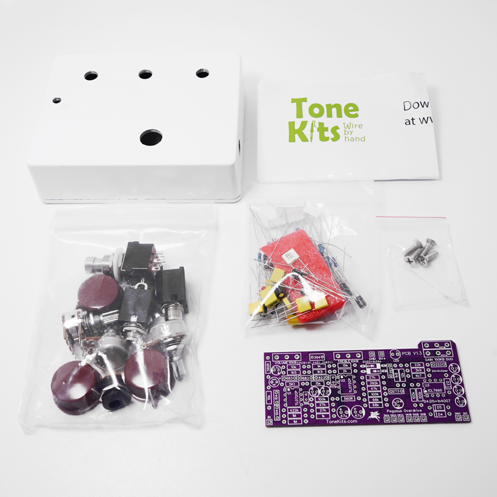 Pedal Tank - Pegasus Overdrive Kit | オーバードライブ エフェクター 自作キット