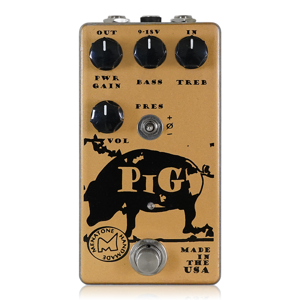 Menatone - PiG | ギター エフェクター オーバードライブ – NINEVOLT Menatone - PiG | ギター エフェクター オーバードライブ – NINEVOLT