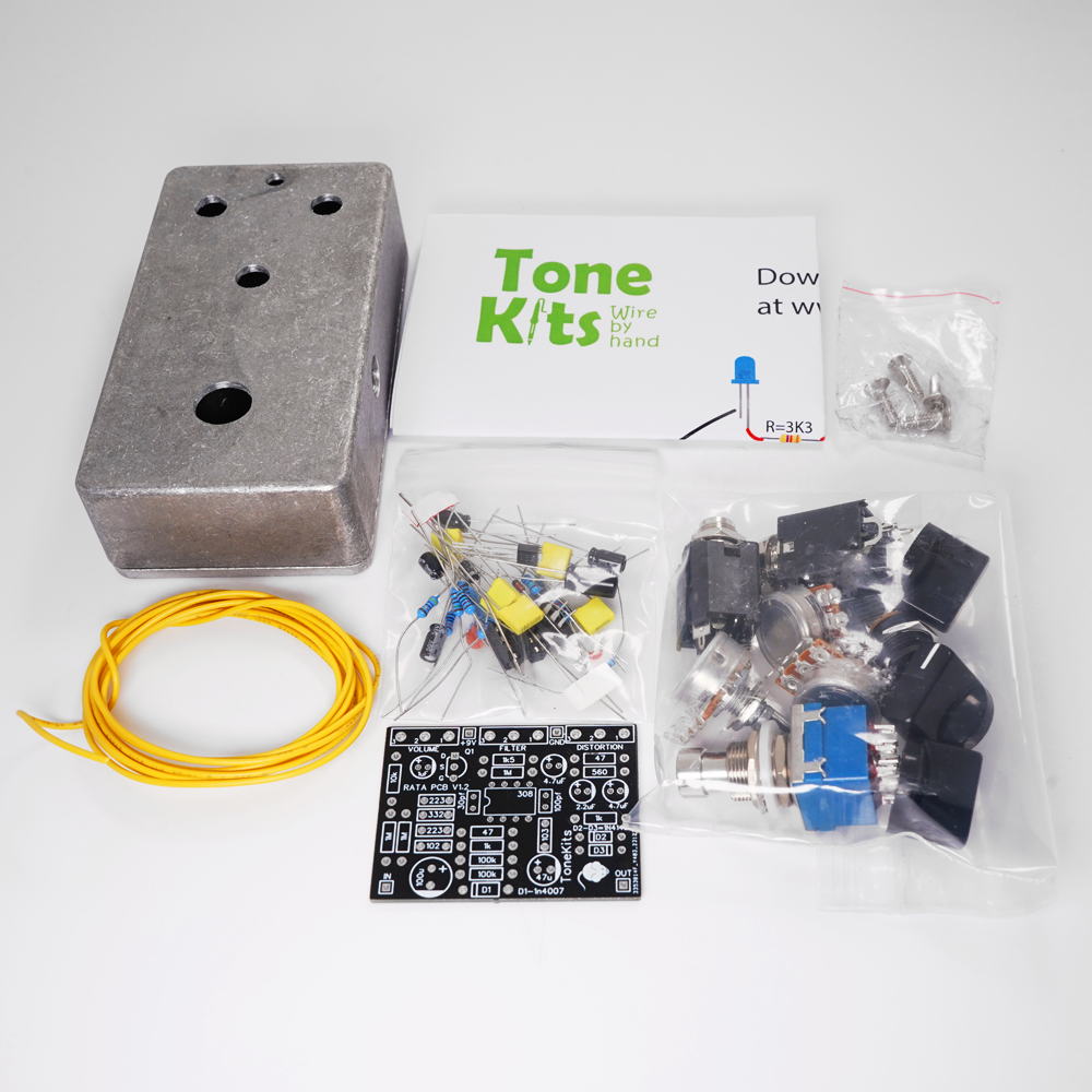 Pedal Tank - RATA Distortion Kit | ディストーション エフェクター 自作キット