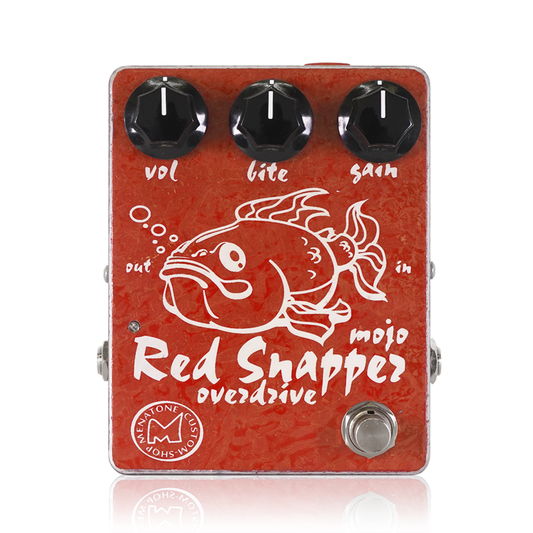 Menatone - Red Snapper 3knob | ギター エフェクター オーバードライブ