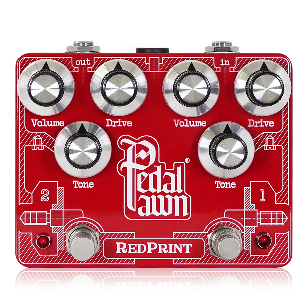 Pedal Pawn REDPRINT / オーバードライブ ギター エフェクター