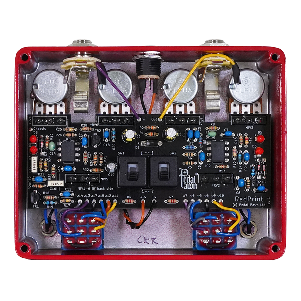 Pedal Pawn REDPRINT / オーバードライブ ギター エフェクター