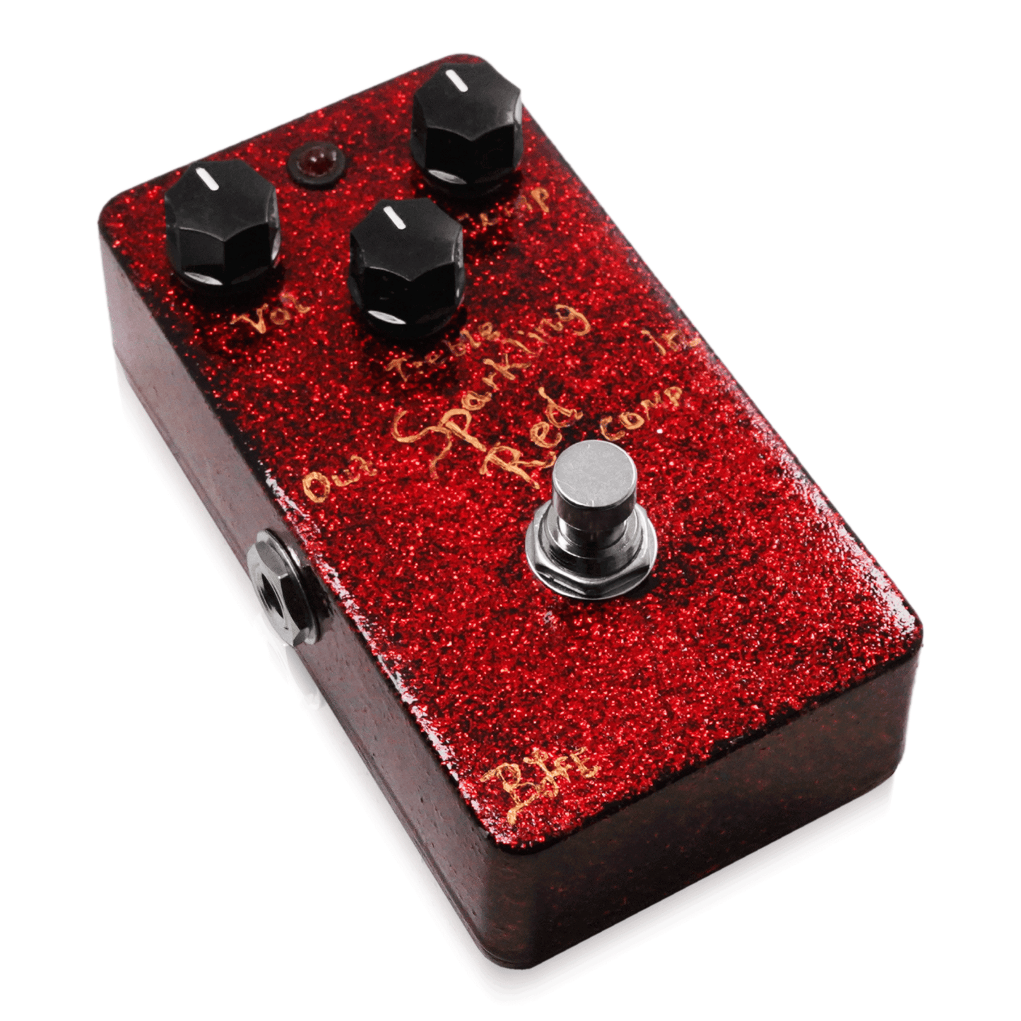 BJFE Sparkling Red Compressor / コンプレッサー ギター エフェクター