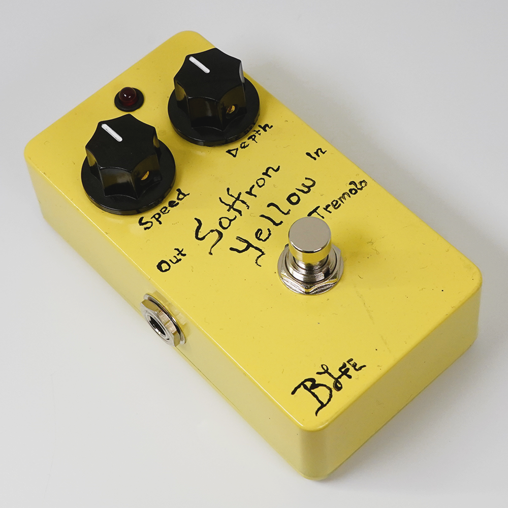 BJFE Saffron Yellow Tremolo / トレモロ ギター エフェクター