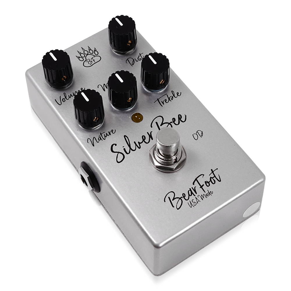 BearFoot Fx - Silver Bee OD | オーバードライブ ギター エフェクター