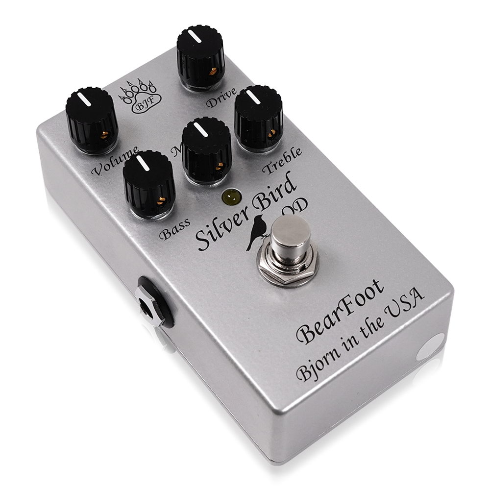 BearFoot Fx - Silver Bird OD | オーバードライブ ギター エフェクター