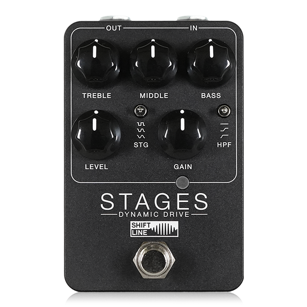 ギター Over Drive TA.effects Shift Line - Stages | オーバードライブ ギター エフェクター