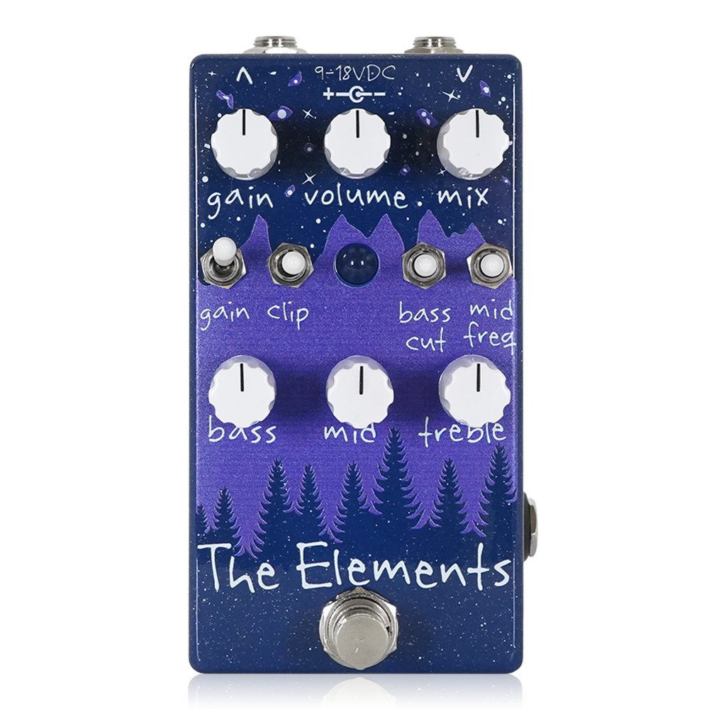 Dr.Scientist - The Elements | オーバードライブ ディストーション Dr.Scientist - The Elements | オーバードライブ ディストーション
