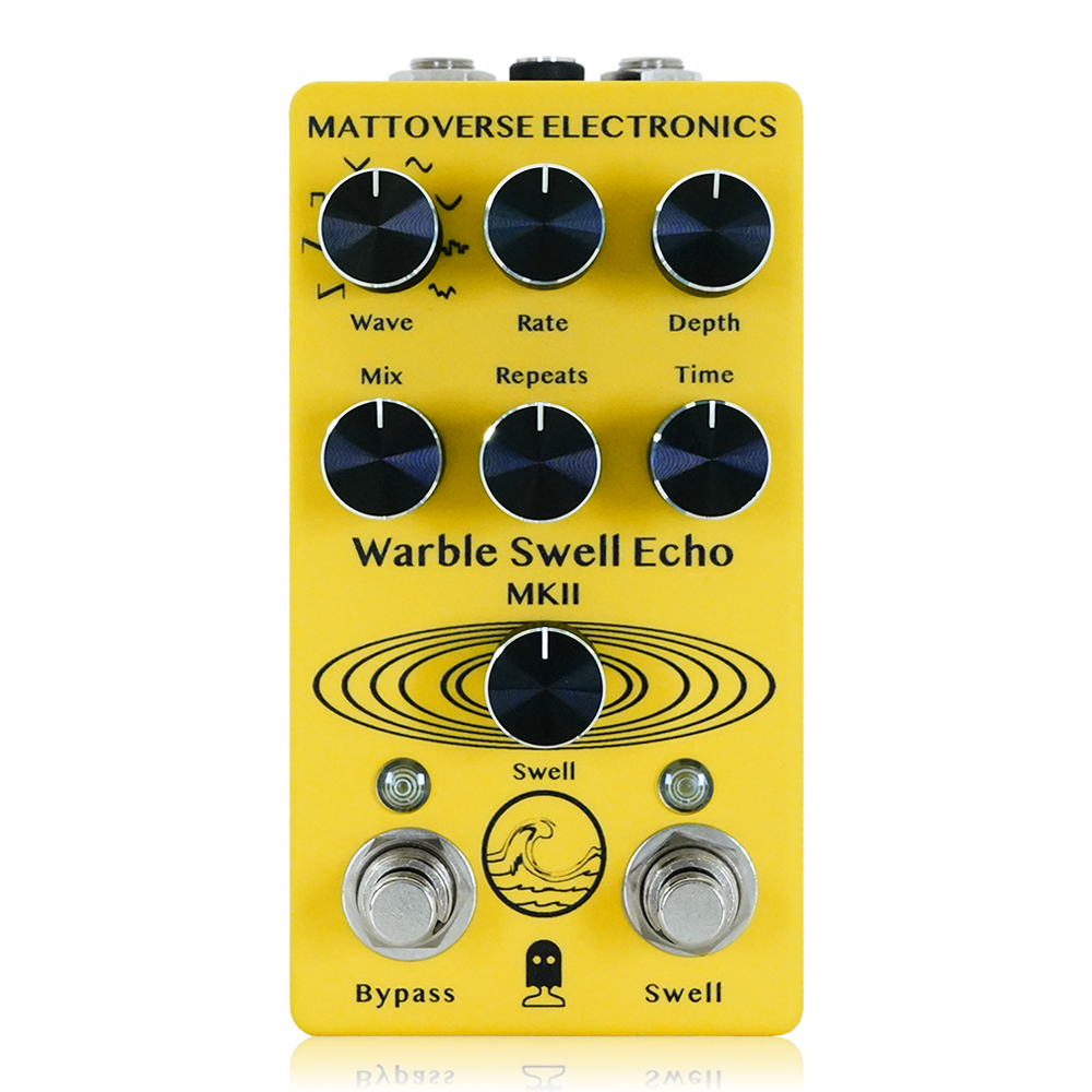 Mattoverse Electronics - Warble Swell Echo MKII | ディレイ ギター エフェクター