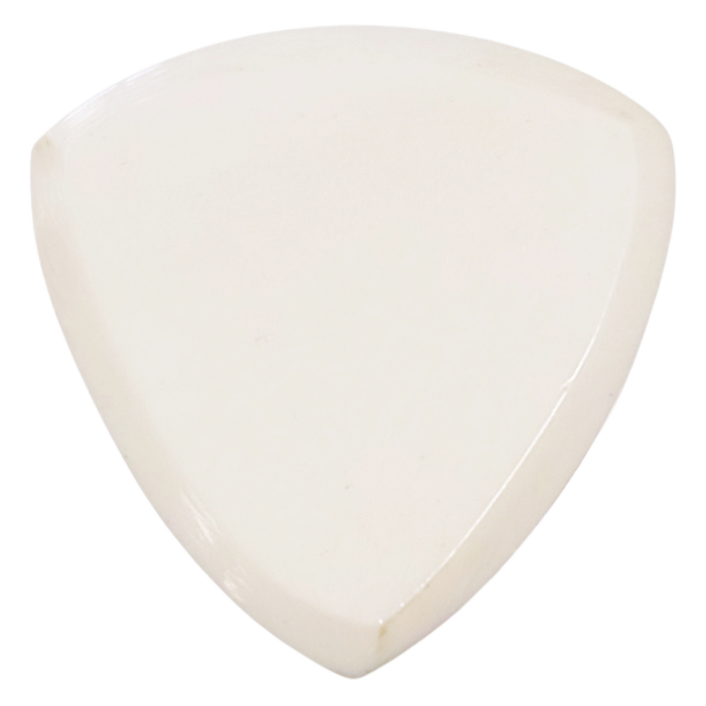ラクダの骨で作られた天然素材のトライアングル (おにぎり型) ピック 3.0mm | Animals Pedal - Wild Picks (CB-TC-N-WH) Camel Bone Tri Pick Chamfer White 3mm 【ゆうパケット対応可能】