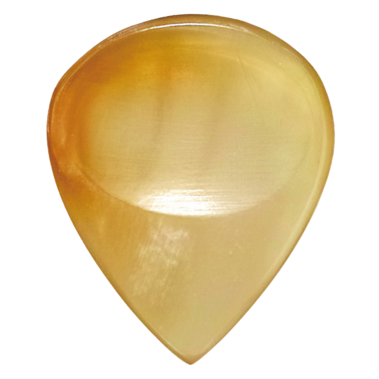 牛の角で作られた天然素材のティアドロップ ピック 3.0mm | Animals Pedal - Wild Picks (CHR-TD-D-BR) Cow Horn Tear Drop Dent Brown 3mm 【ゆうパケット対応可能】