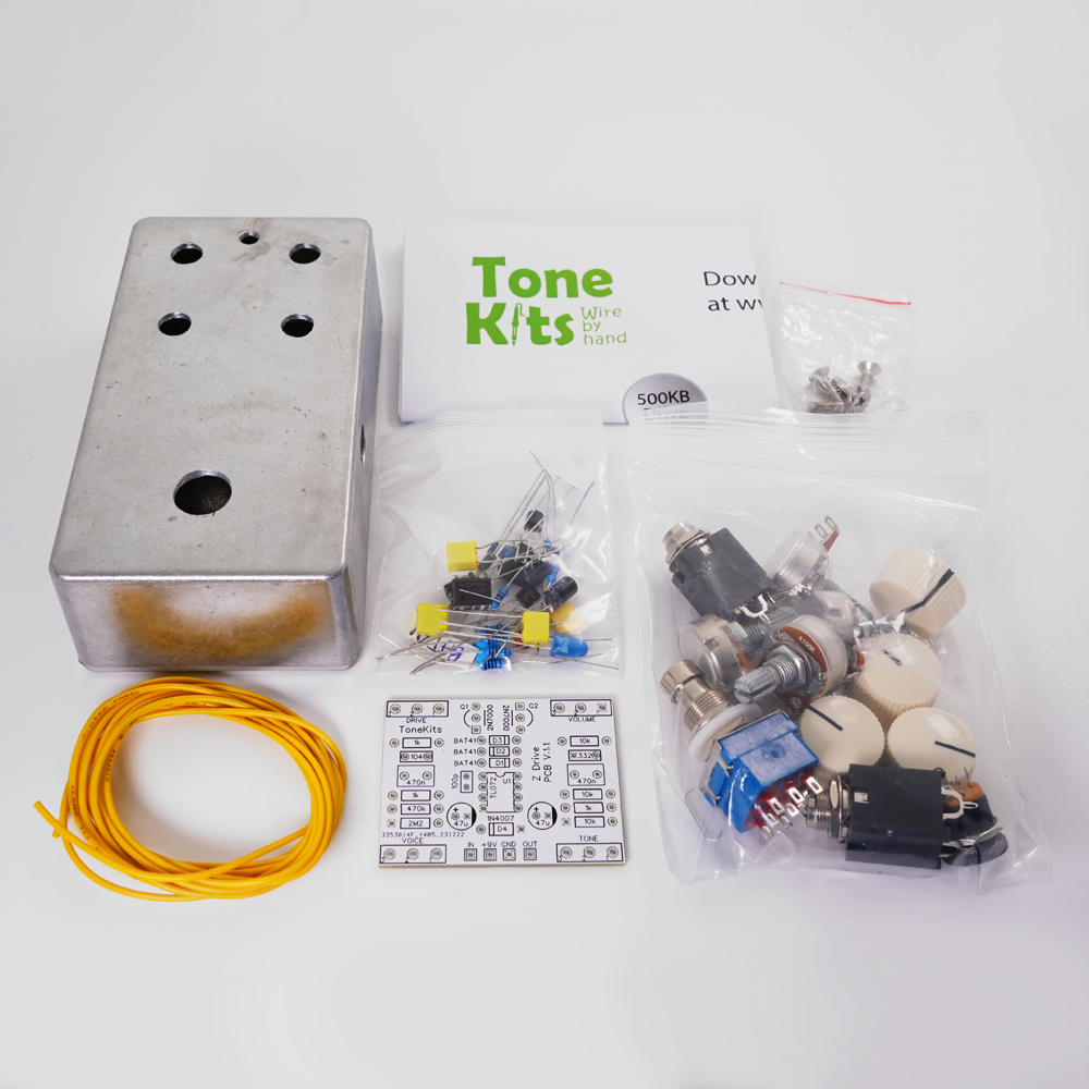 Pedal Tank - Z Drive Kit | オーバードライブ エフェクター 自作キット