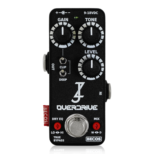BECOS - Ziffer Overdrive | オーバードライブ エフェクター ギター