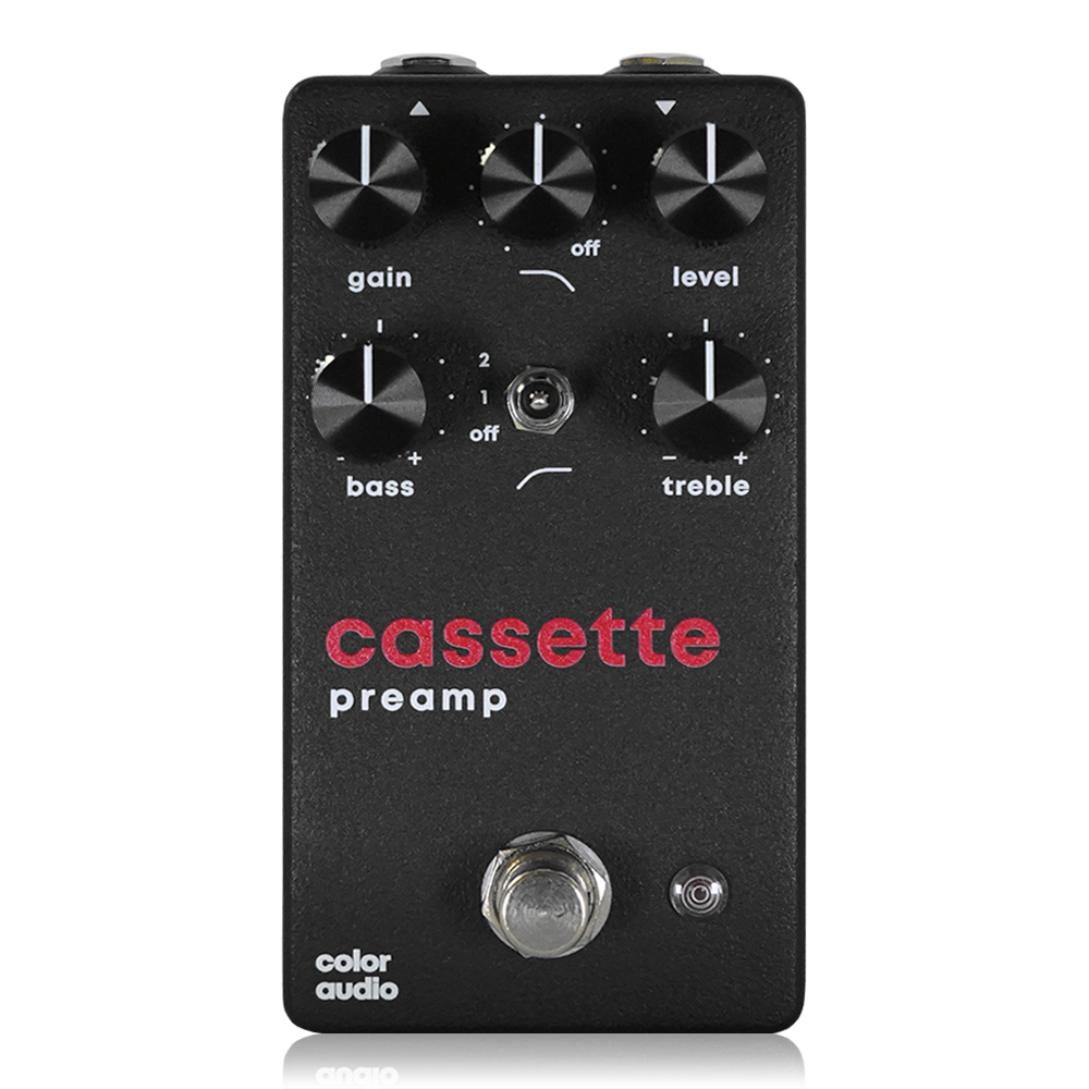 Color Audio - cassette preamp / プリアンプ ブースター ファズ Color Audio - cassette preamp / プリアンプ ブースター ファズ