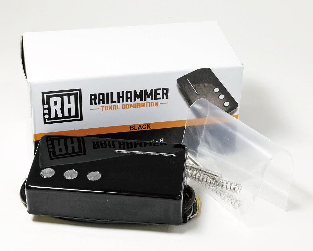 Railhammer Pickups Cleancut Black Bridge 単品 ブリッジ側