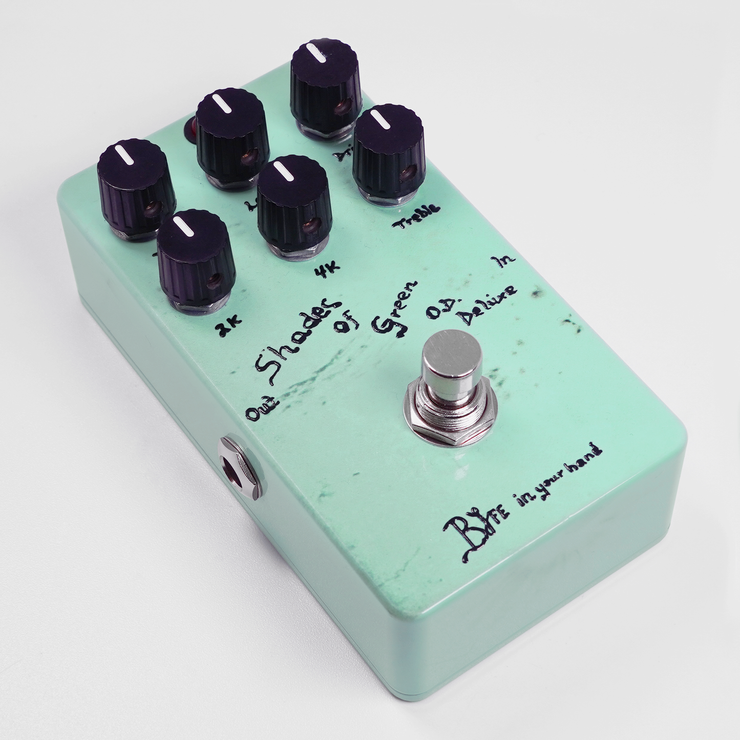 One Control - BJFE in your hand series Shades Of Green O.D. Deluxe | オーバードライブ ギター エフェクター